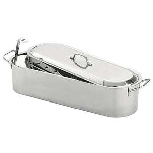 Meat Poultry Seafood: Stainless Fish Kettle