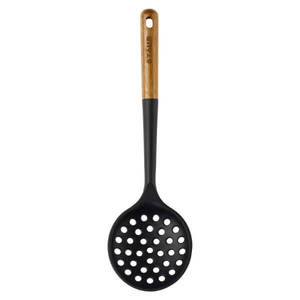 Spoons Ladles: Staub Acacia Wood & Silicone Skimming Ladle 30cm
