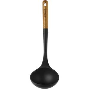 Staub Acacia Wood & Silicone Soup Ladle 30cm