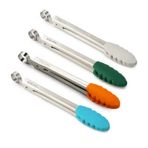Zeal Silicone Head Tongs 7"/ 17.5cm