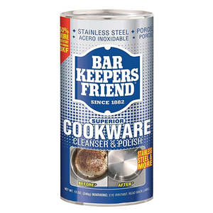 Household Cleaning: Bar Keeper's Friend Cookware Cleaner 340g