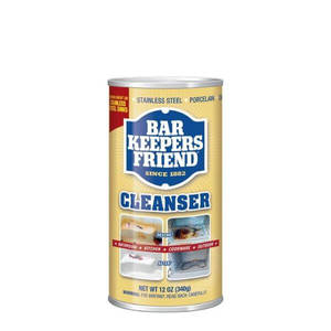 Household Cleaning: Bar Keeper's Friend Cleanser and Polish