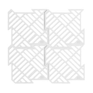 Dish Racks Brushes Mats: Happy SiNKS Silicone White Sink Mat