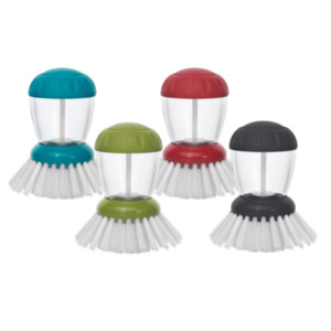 Liquid Soap Dispenser Dish Brush