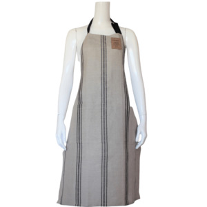 Hemp Union Stripe Apron