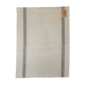 Tea Towels: Hemp Union Stripe Tea Towel