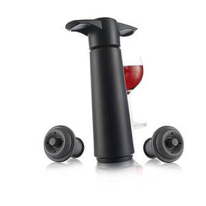Vacu Vin Wine Saver Pack Black