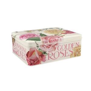 Emma Bridgewater Roses and Words Deep Rectangle Tin