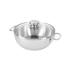 Cookware: Demeyere Apollo Simmering Pot with Glass Lid
