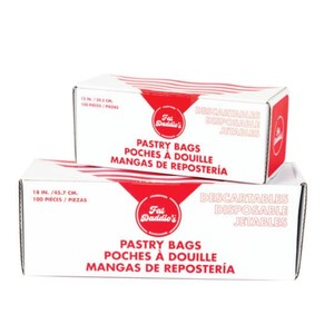 Cake Decorating: Fat Daddios Disposable Decorating Bags 21in 100pk