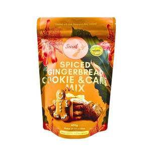 Bakers: Secret Kiwi Kitchen Spiced Gingerbread Cookie & Cake Mix