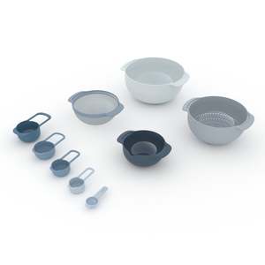 Mix Measure: Joseph Joseph Nest Prep Bowl Set 9pce