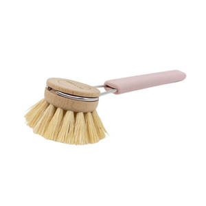 Ecovask Dish Brush Tampico Flax Pink