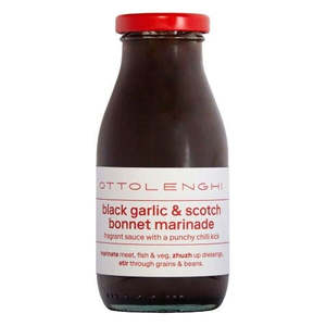 Stock The Pantry: Ottolenghi Black Garlic and Scotch Bonnet Marinade 270g