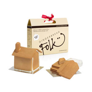 Stock The Pantry: Gingerbread Folk Gingerbread House Kit 600g (Gluten-Free)