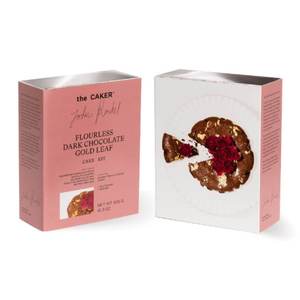 Bakeware: The Caker Dark Chocolate with Gold Leaf Cake Kit