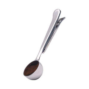 Coffee Tea: La Cafetière S/S Coffee Measure Spoon / Bag Clip