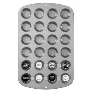 Wilton Recipe Right Mini Muffin Pan 24 cavity