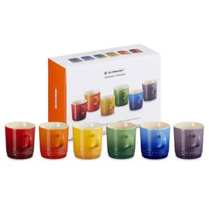 Le Creuset Vancouver Rainbow 200ml Mug Set