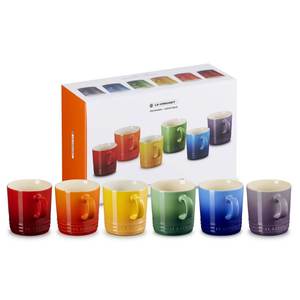 Le Creuset: Le Creuset Vancouver Rainbow 350ml Mug Set