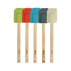 Zeal Sillicone Spatula with Wooden Handle
