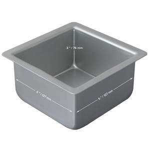 PME Square Cake Pan 5x5x3in