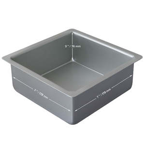 PME Square Cake Pan 7x7x3in
