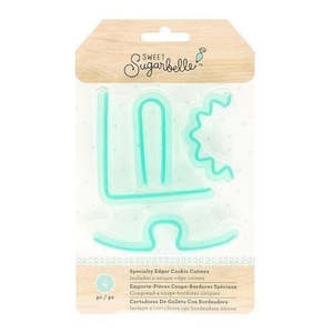 Pastry Cookie Cutters: Sweet Sugarbelle Edge Cutters 4pc
