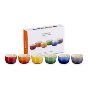 Bakers: Le Creuset Vancouver Rainbow mini Ramekin Set