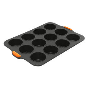 Bakeware: Bakemaster Silicone Muffin Pan 12cup