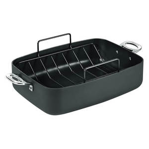 Cookware: Cuisinart Chef's iA+ Anodised Non-Stick Roaster with rack 39cm
