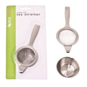Teaology Long Handled S/S Tea Strainer Bowl