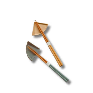 Tabletop Bar: Sunlife Peacock & Beige Giftboxed Chopsticks with Rests
