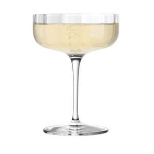 Luigi Bormioli Jazz Cocktail Coupe 300ml Glasses 4pce