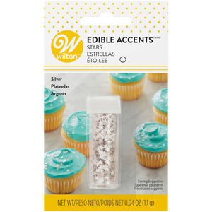 Wilton Edible Glitter - Silver Stars