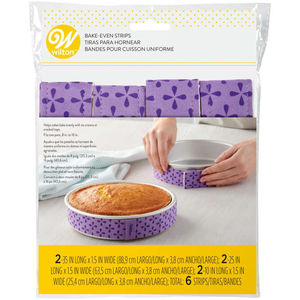 Wilton Bake-Even Strips 6pk