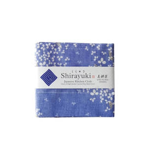 Home: Shirayuki Hagi in Indigo Dishcloth
