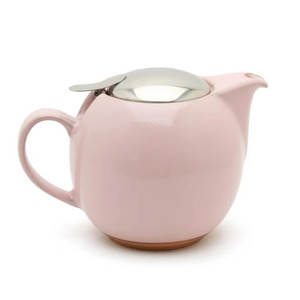 Coffee Tea: Zero Japan Teapot 680ml Earth Sakura Pink