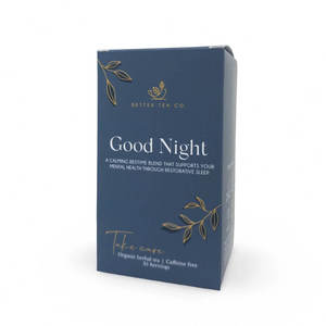 Coffee Tea: Better Tea Co Good Night Tea Pouch 35Serves