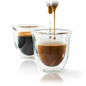 Coffee Tea: Brød & Taylor Double Wall Glass Tumbler 60ml Set of 2
