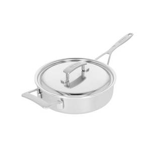 Demeyere Industry 5 Low Sauté Pan with Lid