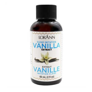 Cake Decorating: LorAnn Clear Imitation Vanilla Extract 2oz