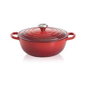 Le Creuset Signature 26cm Cast Iron Marmite Cerise
