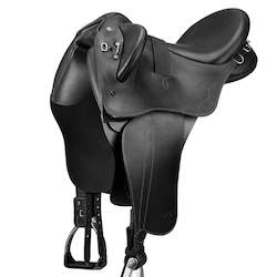 Erreplus Albion Saddles: Bates Kimberly Stock Saddle with Swinging Fender