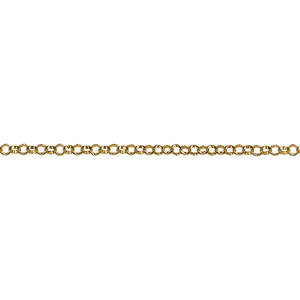 Chains: Gold Round Belcher Chain - 45cm
