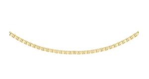 Chains: Gold Solid Venetian Box Chain