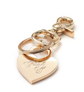 Stolen Girlfriends Club - Warm Welcome Keyring - Gold Zinc Alloy