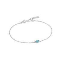 Ania Haie - Silver Turquoise Wave Bracelet