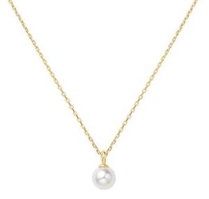 Ania Haie - Gold Plated Pearl Drop Pendant Necklace