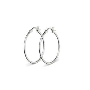 Hoops: Hoops Earrings - 25mm